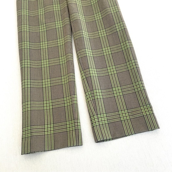 ARITZIA Wilfred Tie Front Plaid Pants - Picture 4 of 10